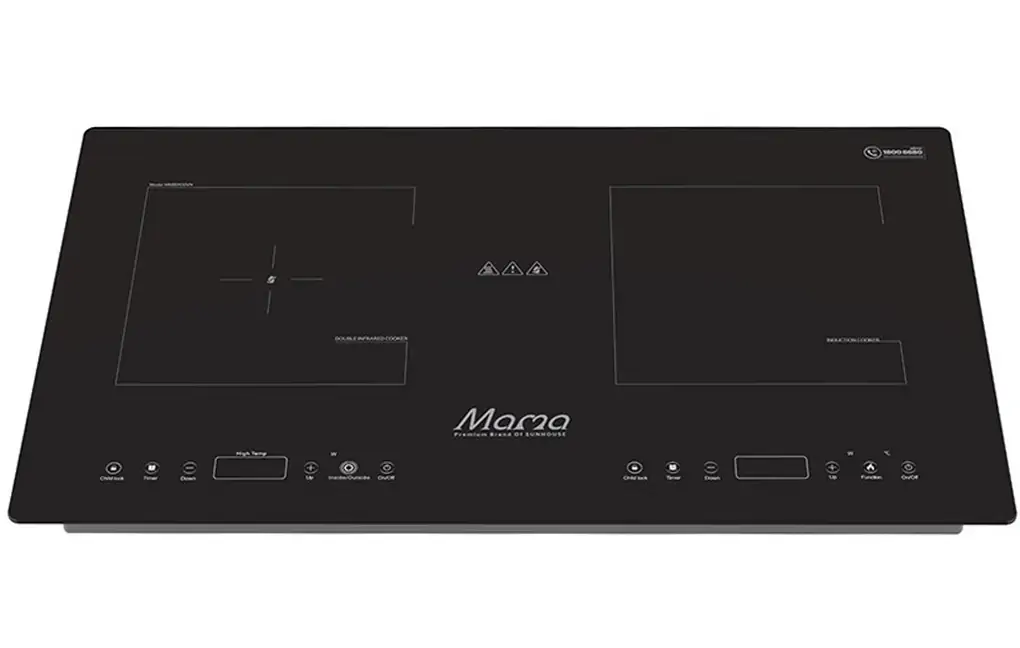 Bếp từ - hồng ngoại đôi Sunhouse Mama MMB9100VN 0