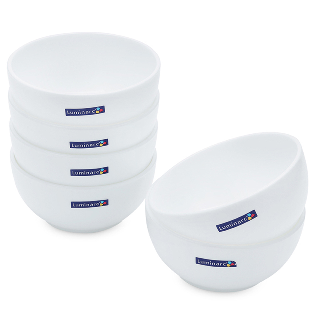 Bộ 6 Chén TT Diwali Trắng 11.5cm 1