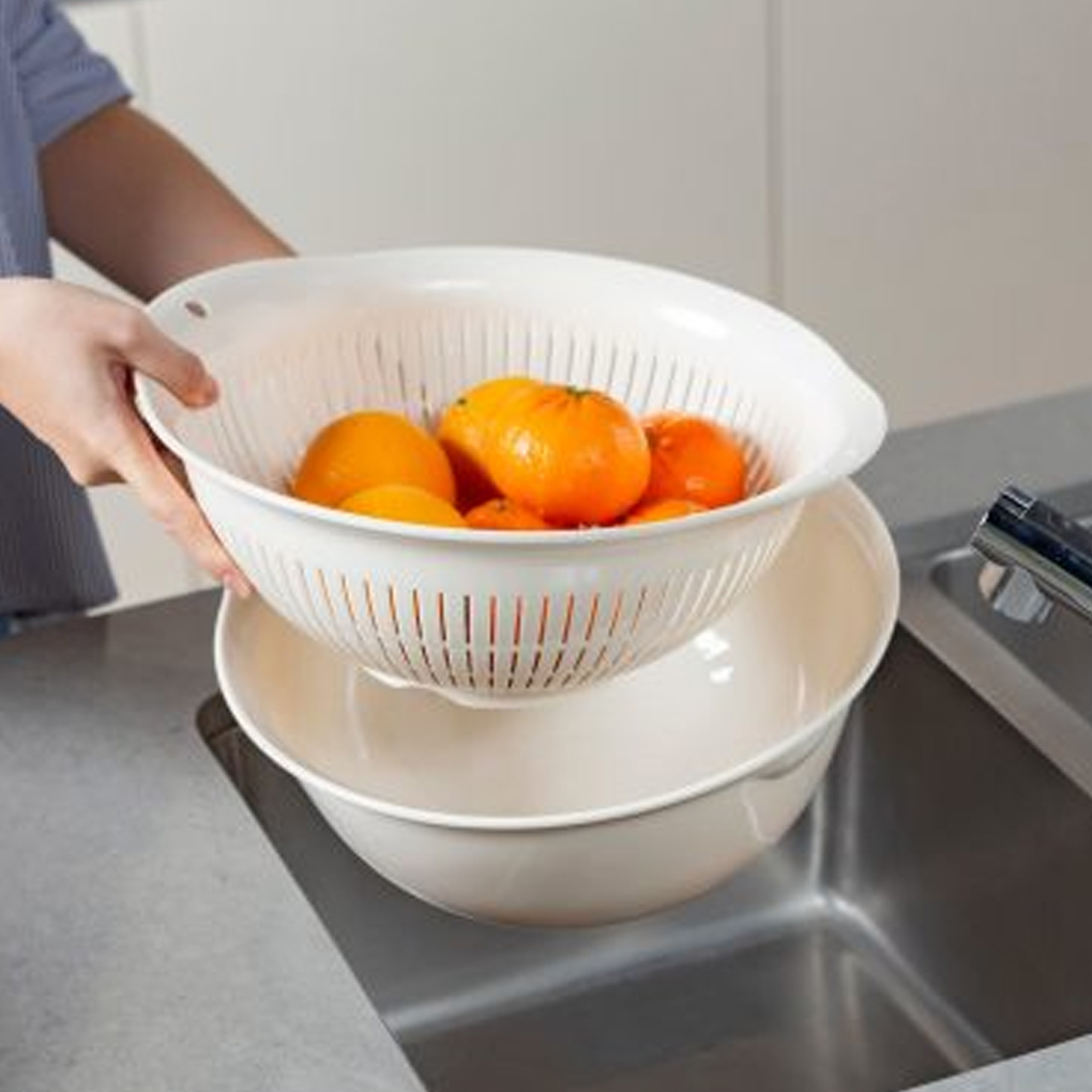 Bộ Thau Rổ Cao Cấp Yoko 23cm- Inochi 3