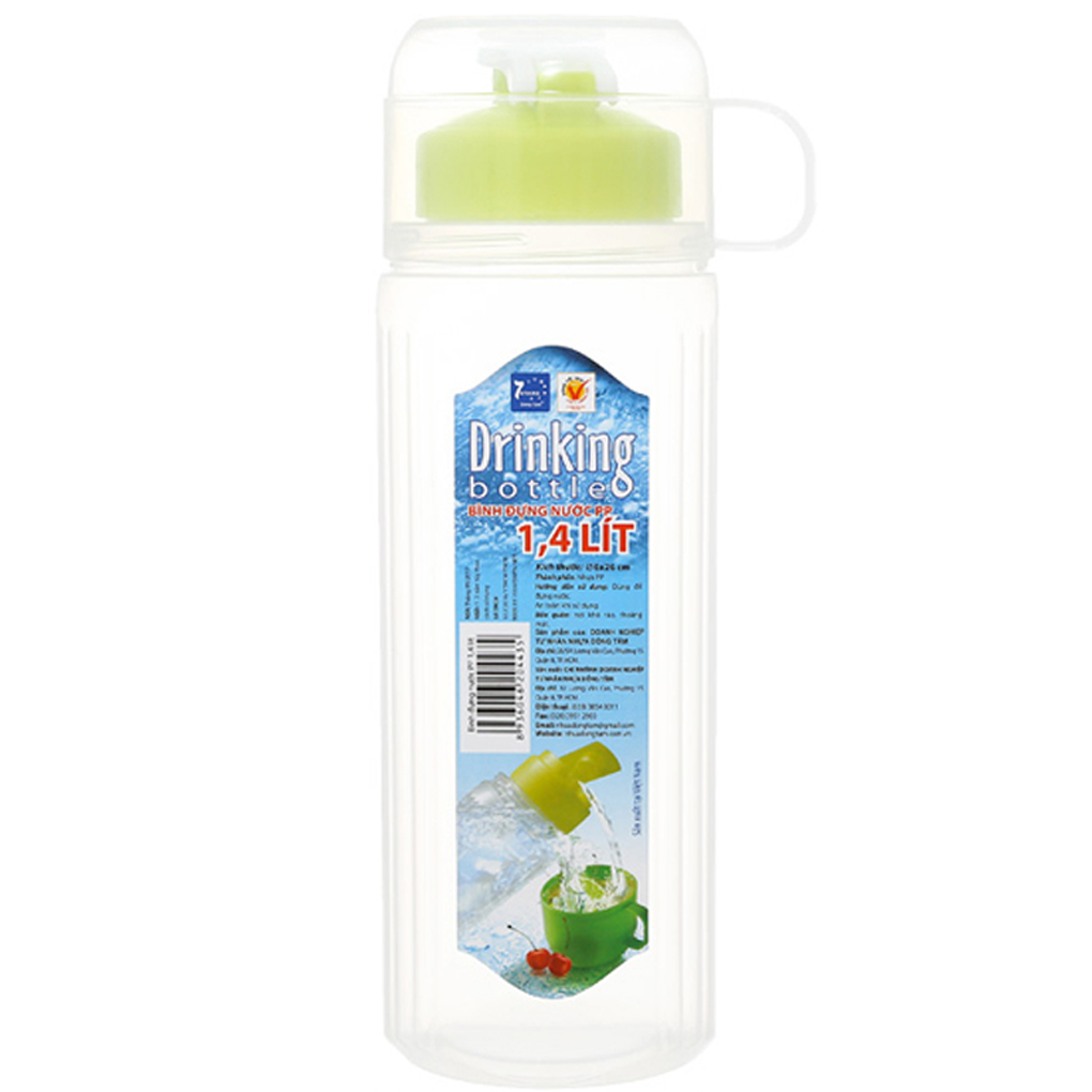 Bình Đựng Nước Đồng Tâm PP 1.4 Lít 2