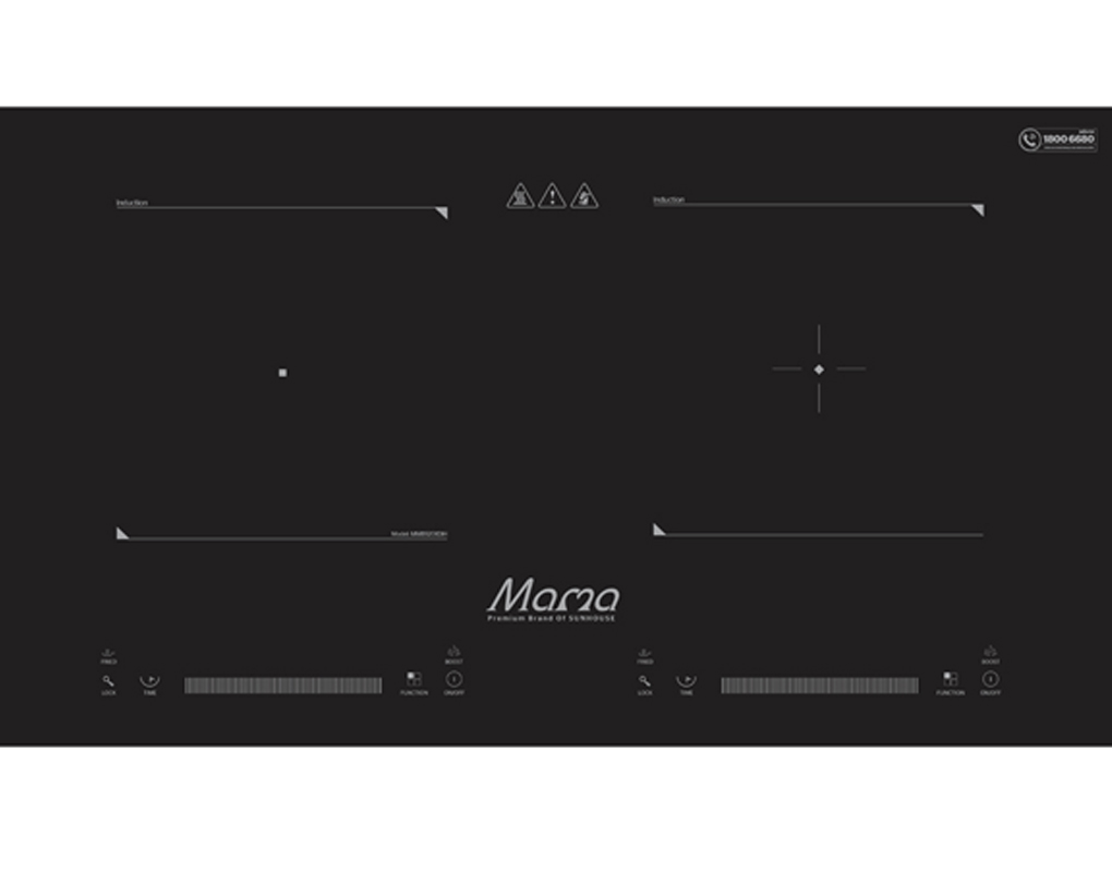 Bếp từ đôi Mama MMB9201DIH 3600W