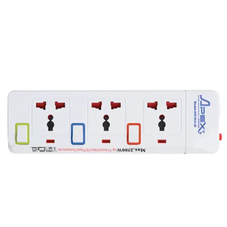 Ổ Cắm Điện APEX APEOC2-3R 0