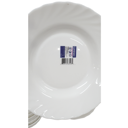 Bộ Bàn Ăn Thủy Tinh Trianon Trắng 12 món 0