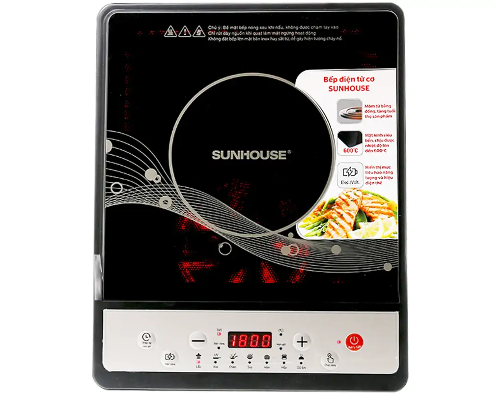 Mua bếp từ đơn Sunhouse SHD6149 2000W giá rẻ tại ngay ngay hôm nay để tận hưởng những trải nghiệm nấu nướng tuyệt vời. Với công suất 2000W và chức năng điều chỉnh nhiệt độ thông minh, đảm bảo cho món ăn của bạn được nấu chín đều và thơm ngon.
