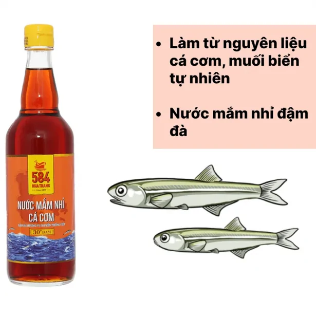 Nước Mắm Nhĩ 584 NHA TRANG 30 ĐỘ