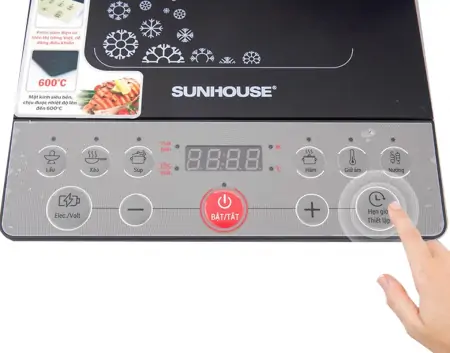 Bếp từ đơn Sunhouse SHD6152 2000W 4