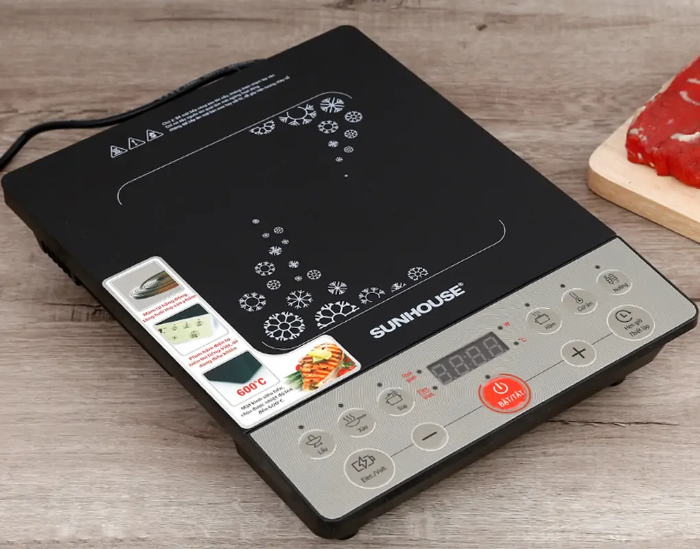 Bếp từ đơn Sunhouse SHD6152 2000W 6