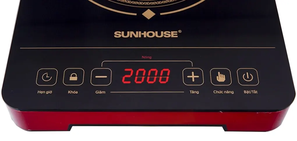 Bếp hồng ngoại đơn Sunhouse SHD6014 2000W 3