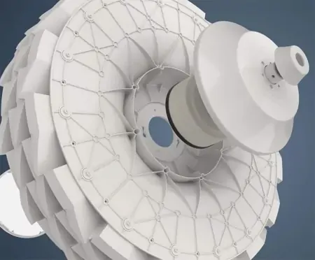 Quạt trần BENNY Firenze BF-C73BLSW, màu trắng 1