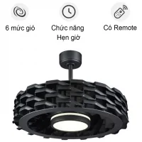 Quạt trần BENNY Firenze BF-C73BLSC, màu cà phê