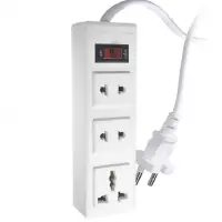 Ổ Cắm ĐQ 002A-02-2M (3 Lỗ Dây 2 Mét)