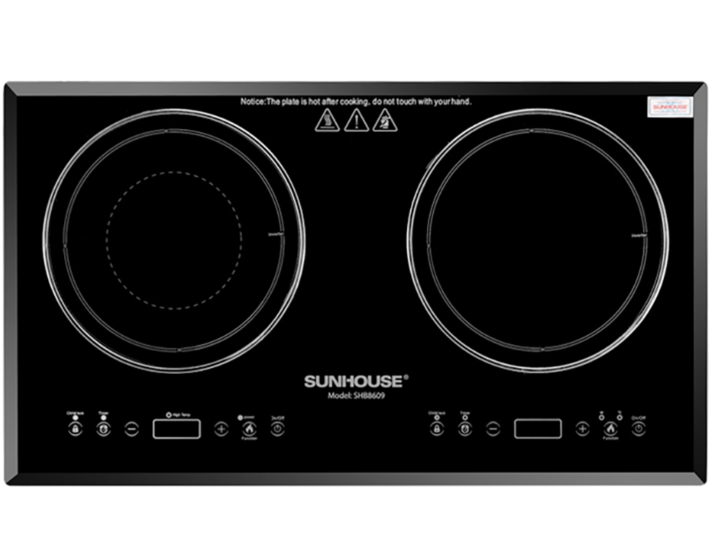 Bếp từ - hồng ngoại đôi SHB8609 3600W