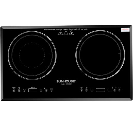 Bếp từ - hồng ngoại đôi Sunhouse SHB8609 3600W 3