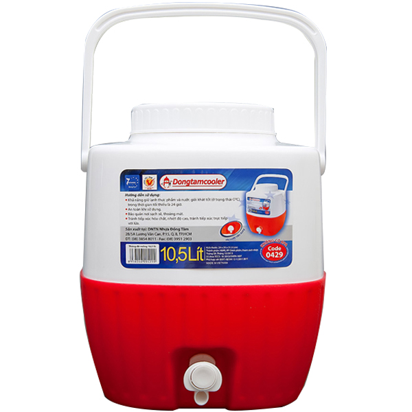 BÌNH GIỮ NHIỆT 10.5 L DT0429- ĐỒNG TÂM 0
