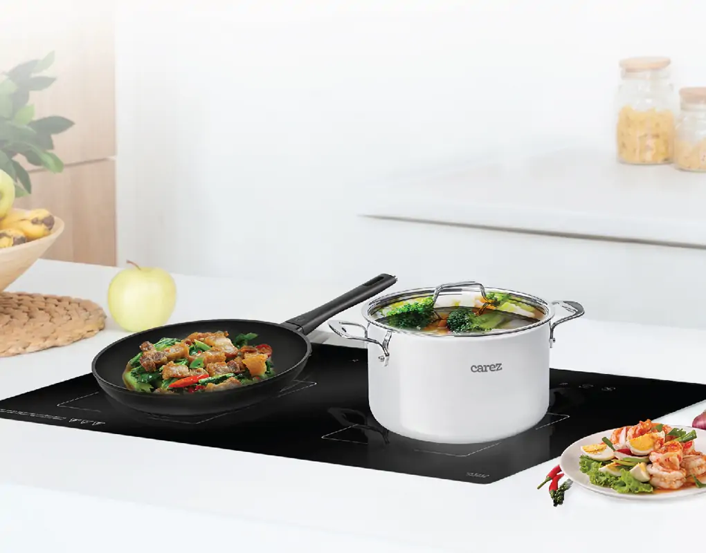 Bếp từ - hồng ngoại đôi Bluestone ICB-6823 3200W 4