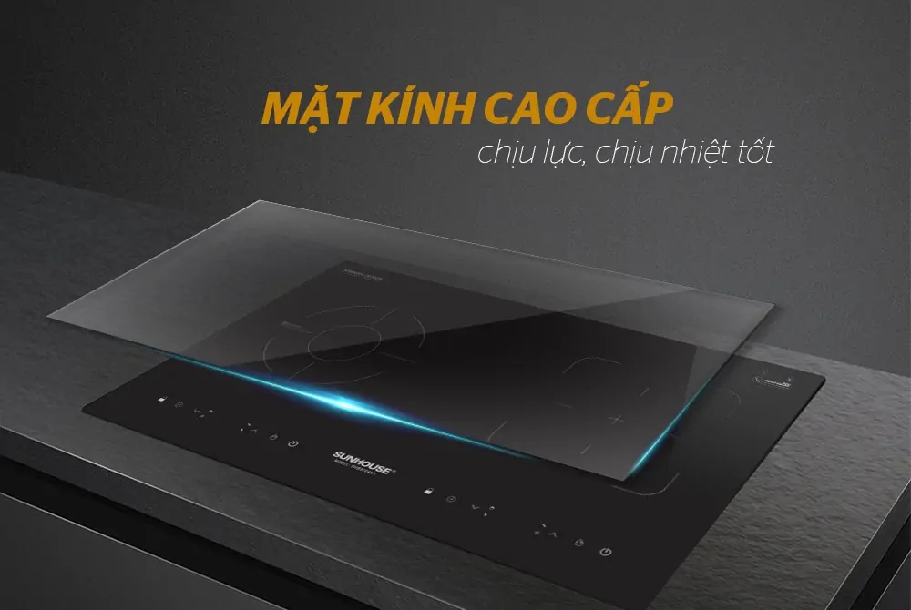 Bếp từ - hồng ngoại đôi Sunhouse SHB9104MT 4000W (Sản phẩm trưng bày)
