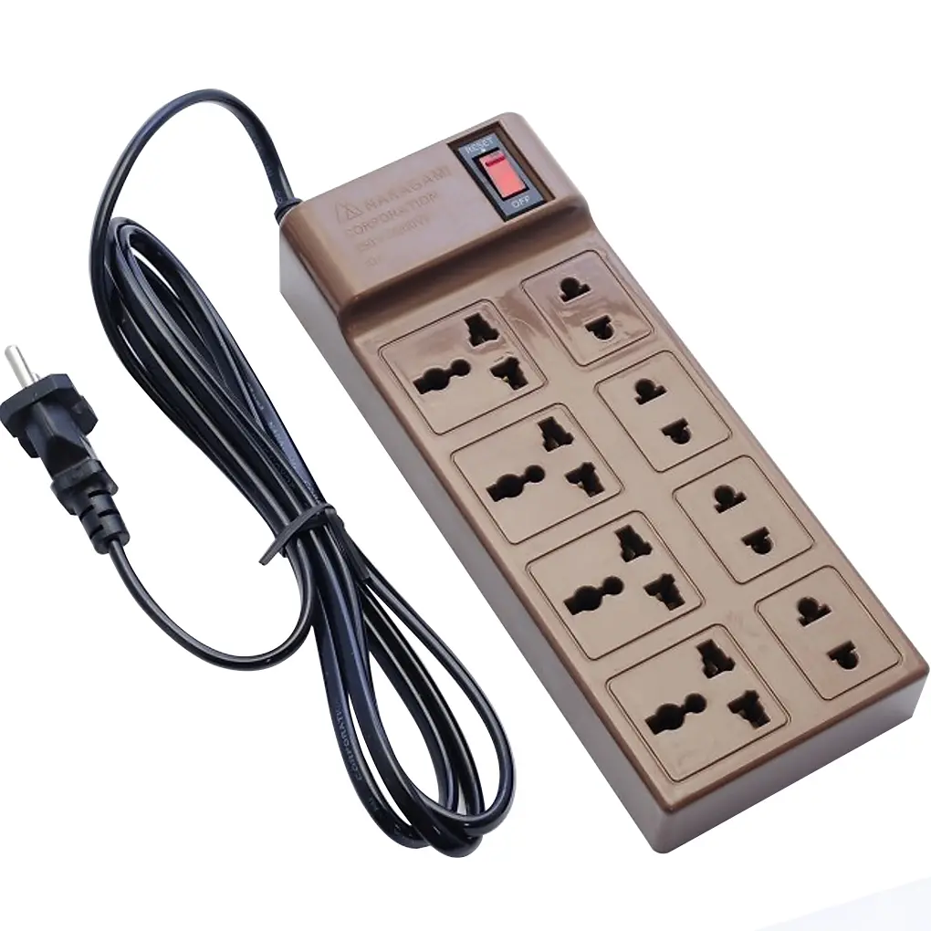 Ổ Cắm Điện NAKAGAMI 8 Lỗ Dây 3m