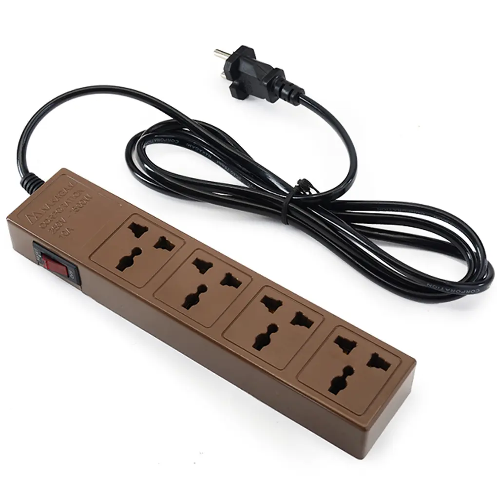 Ổ Cắm Điện NAKAGAMI 4 Lỗ Dây 5m