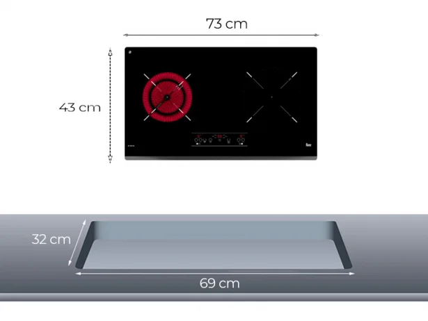 Teka IZ 7200 HL 3800W - Châu Âu