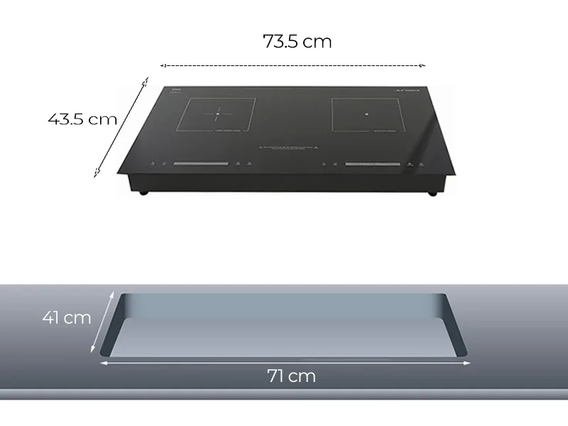 Bếp Điện Từ Hồng Ngoại Junger ID-16 4800W 6