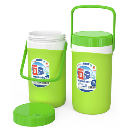 Bình Giữ Nhiệt 1.5 lít- Đủ Màu 0