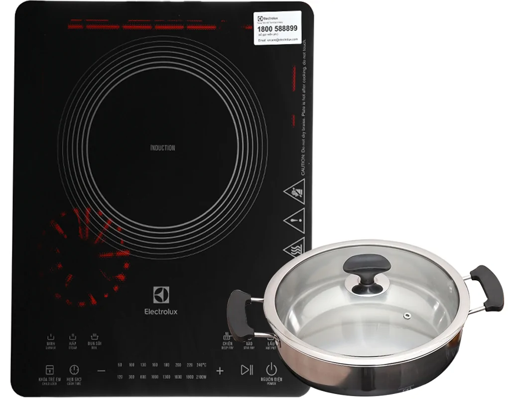 Bếp từ đơn Electrolux ETD42SKR 2100W 0