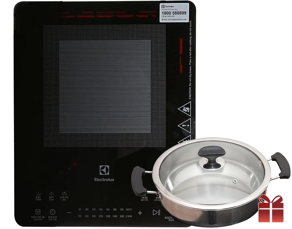 Bếp từ đơn ETD42SKS 2100W (Tặng K&egrave;m Nồi)