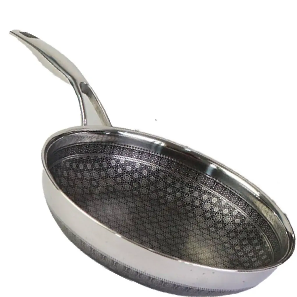 Chảo sâu lòng Noon Song inox 3 lớp đáy từ chống dính 2 mặt Kimscook 24 cm 2