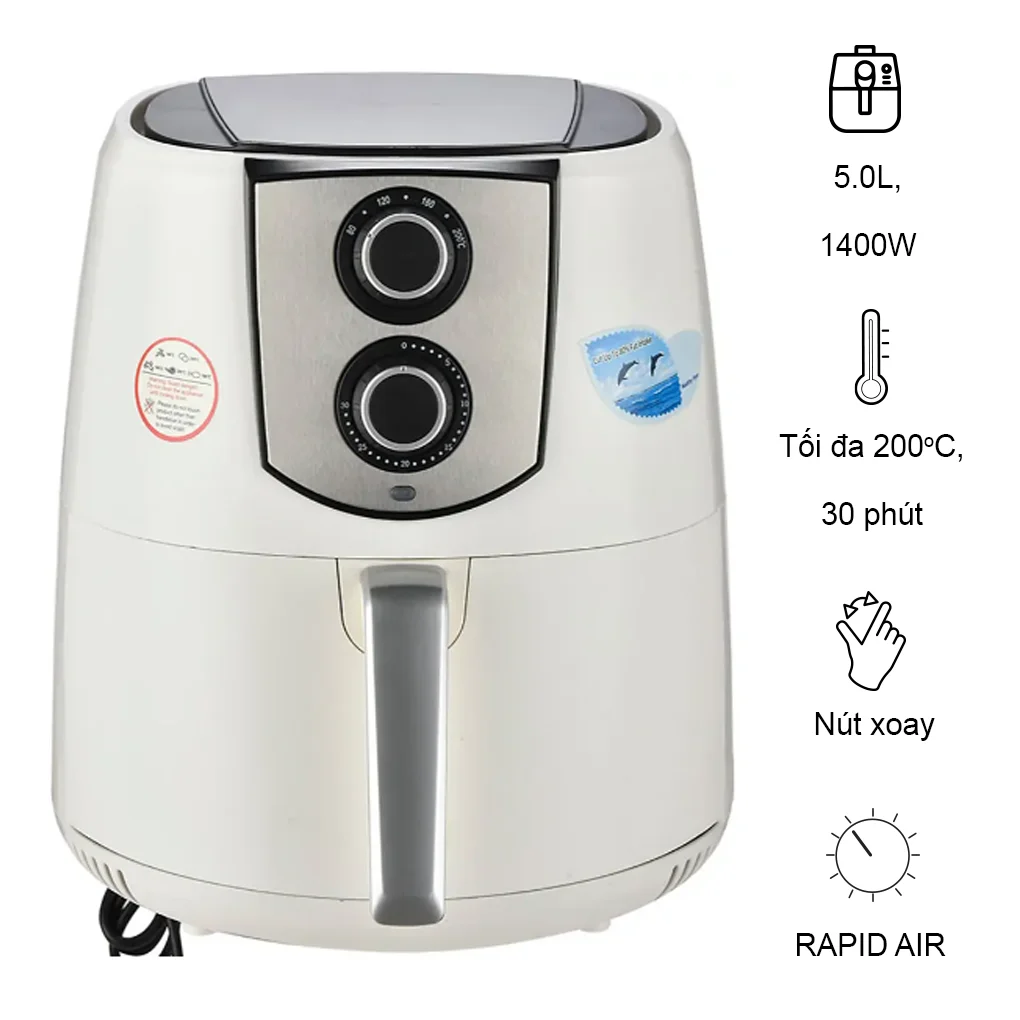 Nồi chiên không dầu Perfect GLA-768 (Sản phẩm trưng bày)