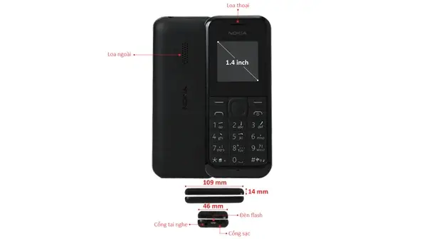 Di động Nokia 105 Dual Sim(2019) 1