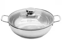 Chảo inox đa năng 3 đáy Fivestar NK N24-UM 24 cm