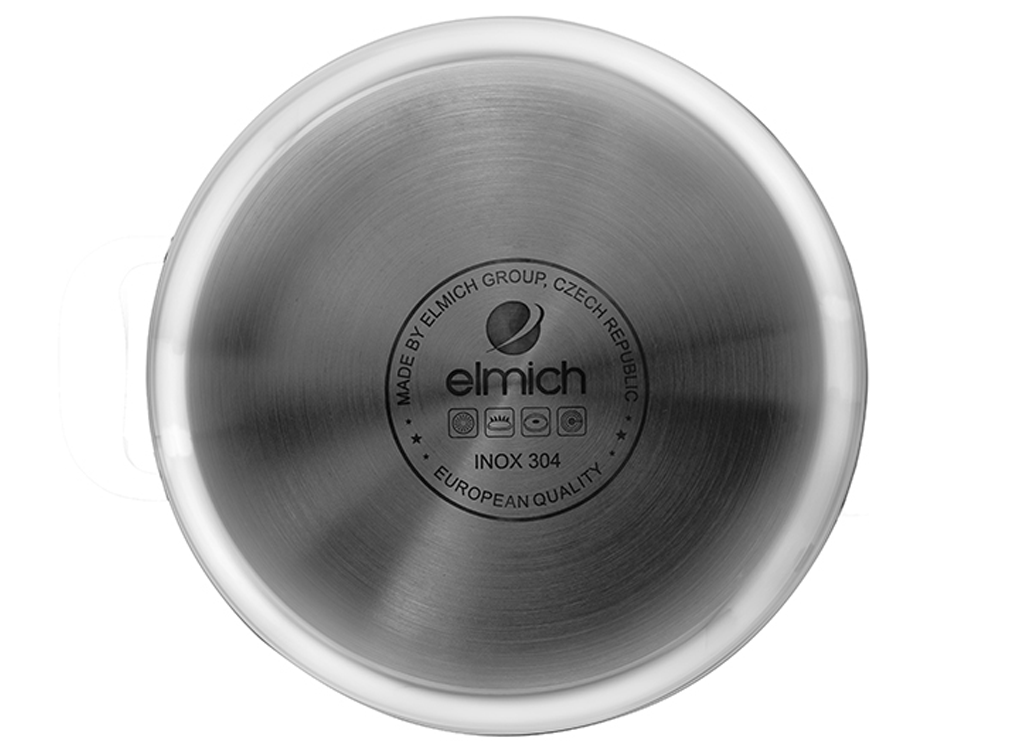 Bộ Nồi Inox 304 Cao Cấp 3 Lớp Liền Đáy Tri-Max 4 Món Size 18-20-26 - Chảo 26cm 0