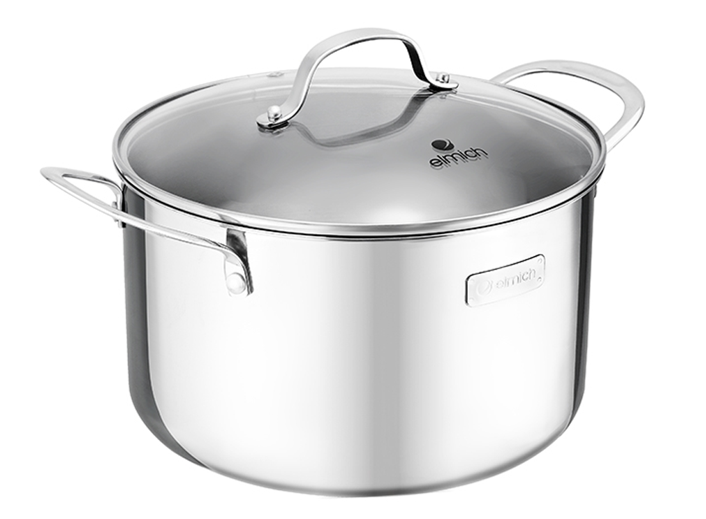 Bộ Nồi Inox 304 Cao Cấp 3 Lớp Liền Đáy Tri-Max 4 Món Size 18-20-26 - Chảo 26cm 2