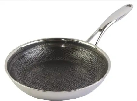 Chảo inox 3 lớp đáy từ chống dính Blackcube 26 cm