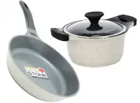 Bộ nồi chảo Lock&Lock Vitamin Stone LCA6244DS02