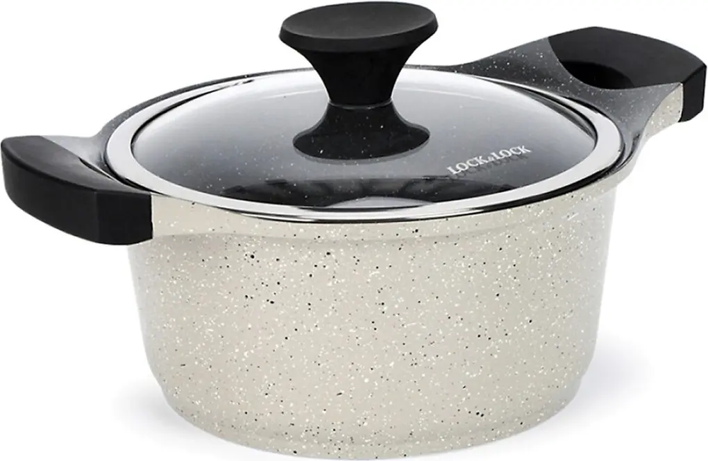 Bộ nồi chảo Lock&Lock Vitamin Stone LCA6244DS02 0