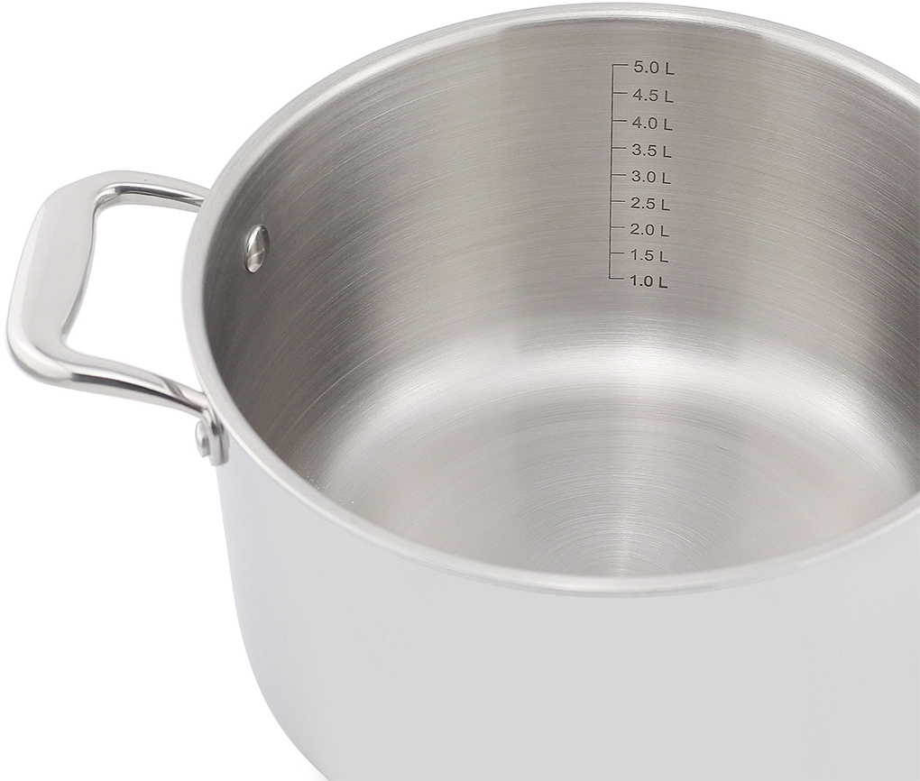 Nồi inox cao cấp 3 lớp đáy liền Elmich Tri-Max 28 cm