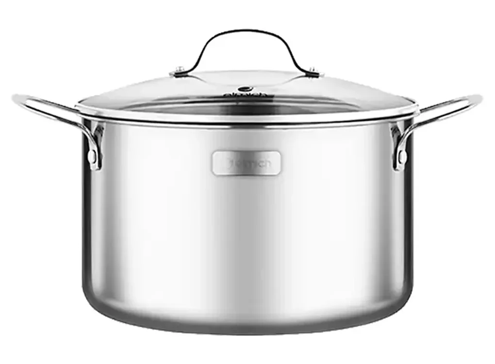 Nồi inox cao cấp 3 lớp đáy liền Tri-Max 18 cm