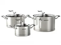 Bộ NồI Inox 304 Cao Cấp 5 Đáy Sunhouse SHG2503MSA