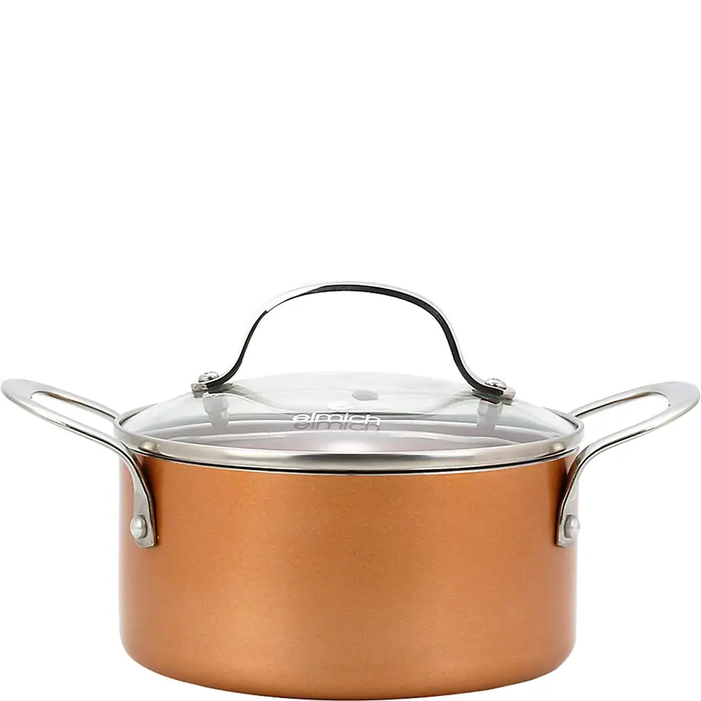 Bộ nồi phủ sứ an toàn đáy từ Elmich Royal Classic EL-3700 16-20-24 cm 5