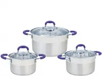 Bộ nồi inox 3 món Elmich Smartcook SM3331 16-20-24 cm