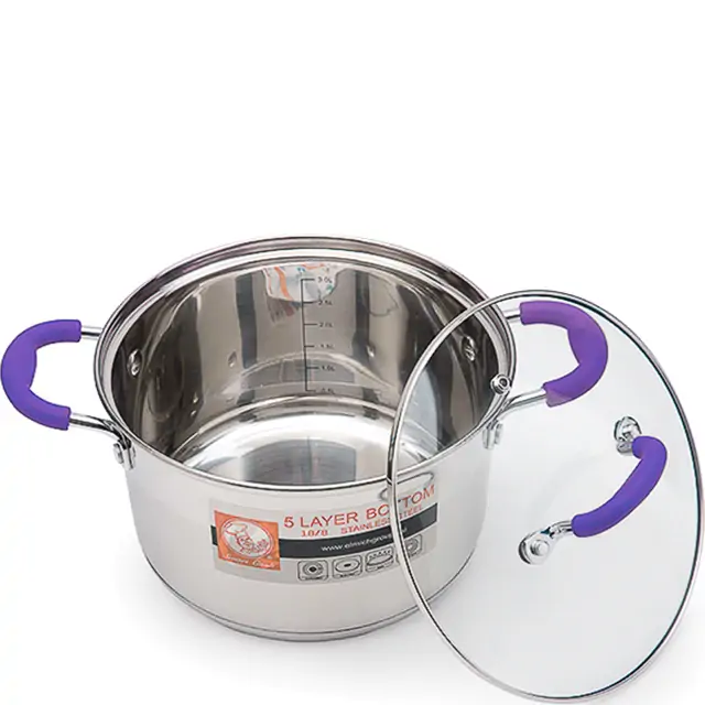 Bộ nồi inox 3 món Elmich Smartcook SM3331 16-20-24 cm 0