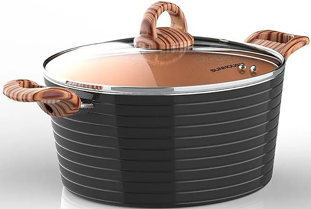 Nồi Sunhouse Ceramic Đáy Từ SHG2018MCA 18 cm 1