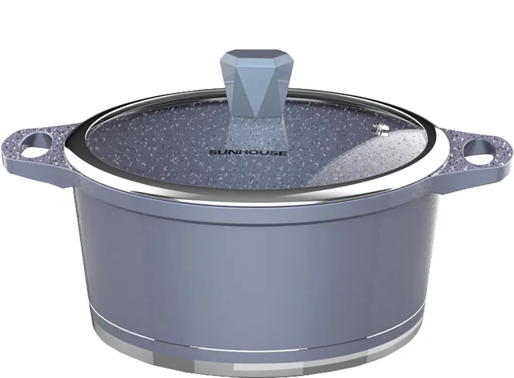 Nồi vân đá đáy từ Sunhouse Mama SHG2024MMA 24 cm