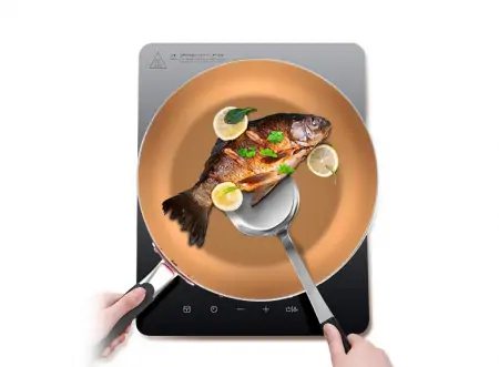 Chảo sâu lòng đáy từ Sunhouse SHG1228MCB 28 cm 2