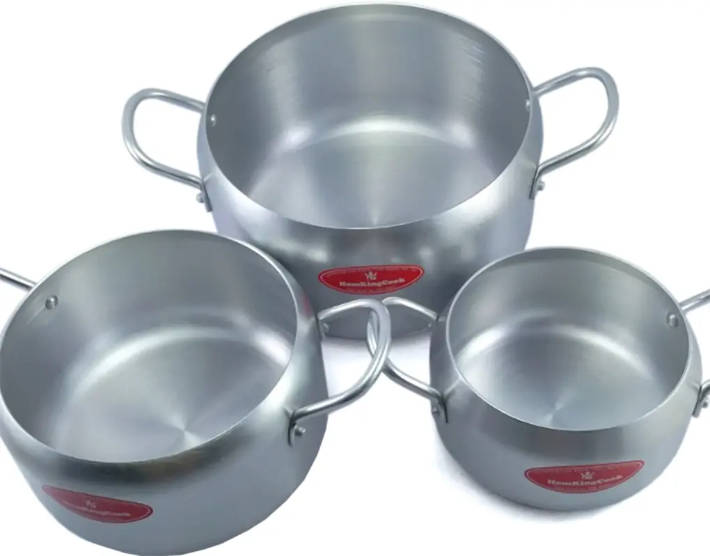 Bộ nồi 3 món King Cook HT06KC 16-20-24 cm 2