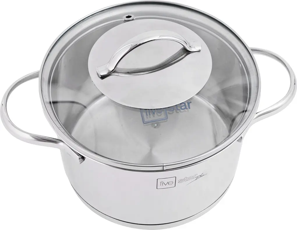 Bộ nồi inox 304 Fivestar Kiểu Silic FS10CG2-x2(16cm)-x2(20cm)-24cm 0 0