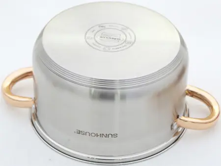 Bộ nồi inox 5 đáy Sunhouse SH781 16-20-24 cm 2
