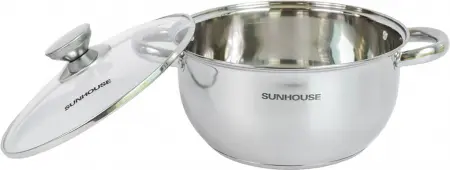 Bộ nồi inox 3 đáy Sunhouse SH334 16-20–24 cm 6