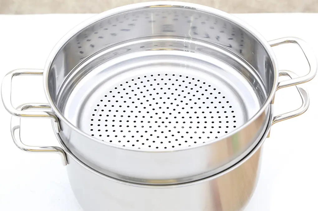 Bộ nồi 3 đáy nắp kính 5 món Fivestar FS08CG1 20-24-18-24-24 cm 3